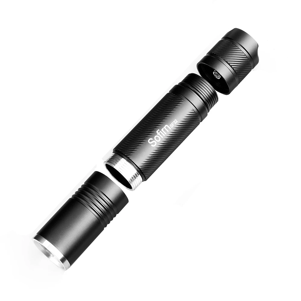 Sofirn SF32 светодиодный светильник 18650 Мощный Cree XML светодиодный светильник фонарь Тактический светильник 5 режимов портативный водонепроницаемый светильник
