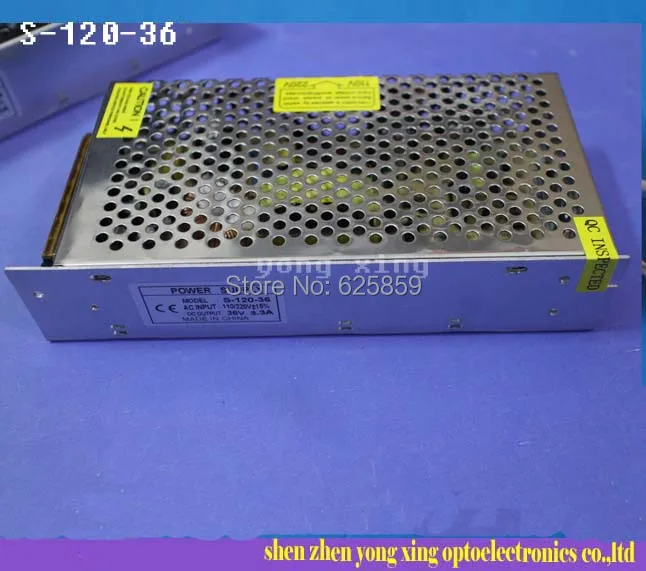 120W 36V 3.5A одиночный выход Регулируемый импульсный источник питания для