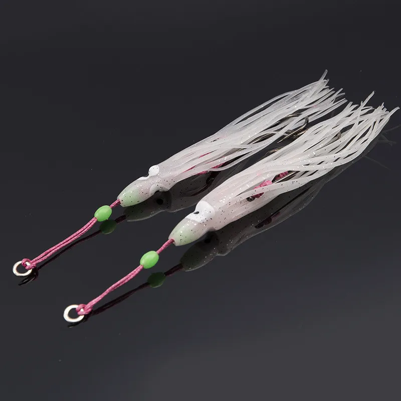 2 шт. рыболовные приманки вспомогательные Аксессуары для рыбалки крючок осьминог