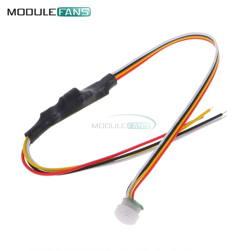 DC 5 V-24 V 12 Вт светодиодный инфракрасный датчик движения из PIR мини шкаф Сенсор детектор обнаружения переключатель автоматический выключатель освещения