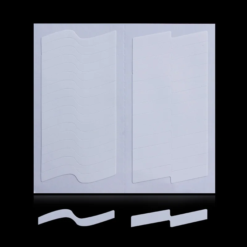 Форма руководство наклейки 48 штук Советы Дизайн Наклейка Французский маникюр