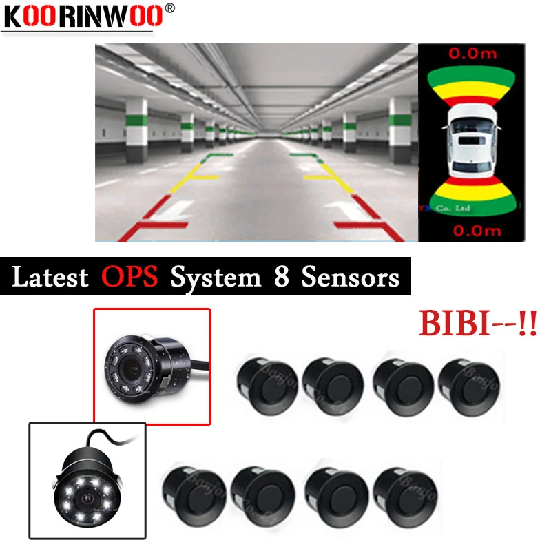 Koorinwoo парктроник 8 OPS система скорости OBD штекер автомобильный радиолокатор