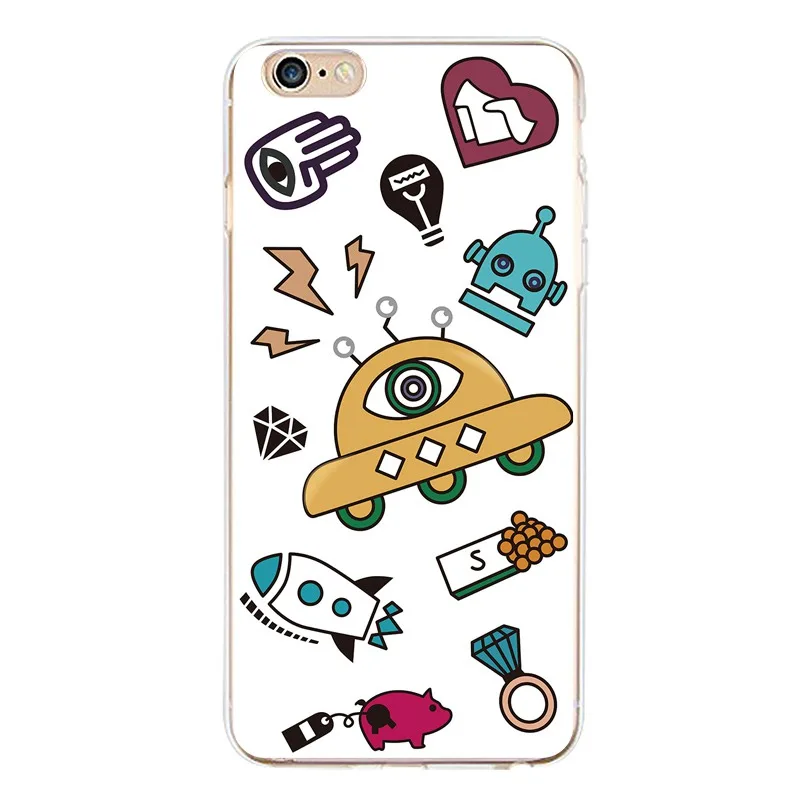 Original Flora Coque Soft Clear TPU Phone Case For iPhone 4/4s 5 5s 6 6plus 7 8plus x Silicone Girl Dog Free Shipping | Мобильные