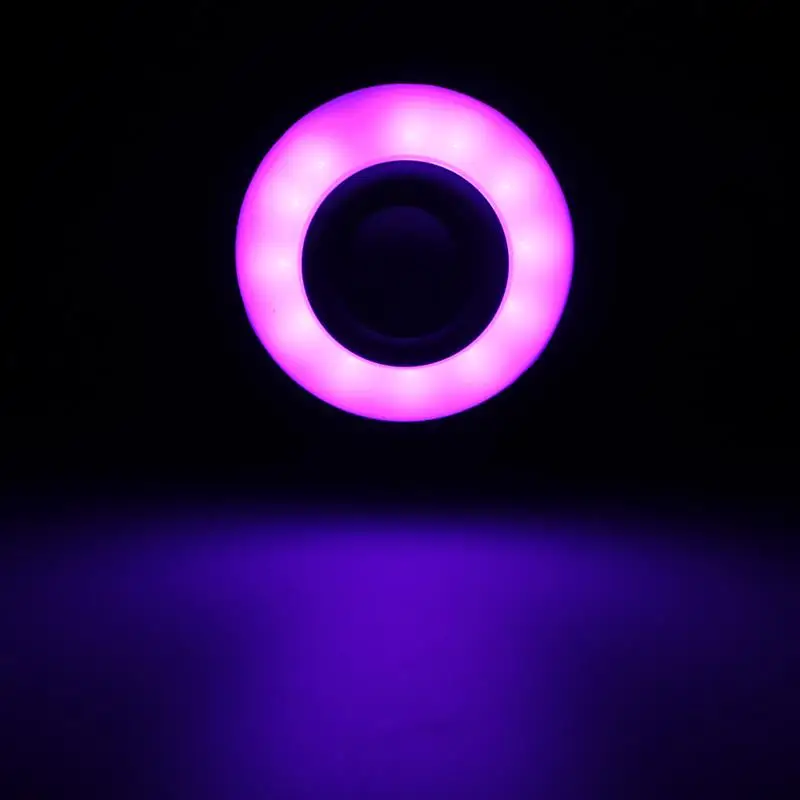 Светодиодная лампа беспроводная 12 Вт мощность E27 led RGB Bluetooth динамик свет музыка