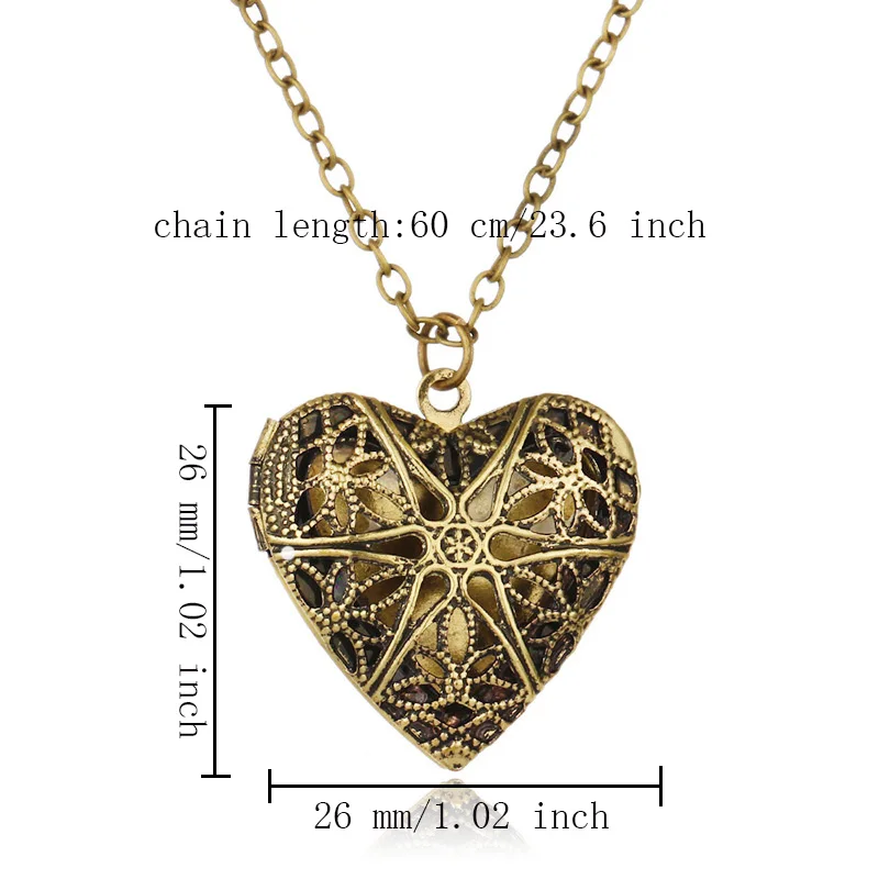 Женское ожерелье с ароматерапевтическим диффузором классическое