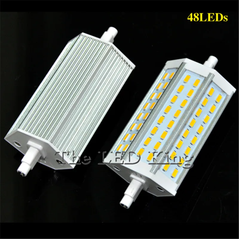 Супер яркая диммируемая R7S 5730SMD Светодиодная лампа 118 мм 30 Вт 78 15 J78 J118 Идеальная