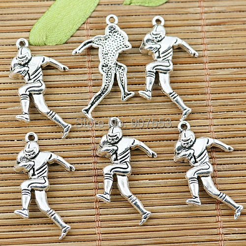 

28pcs Tibetan silver booter charms EF1342