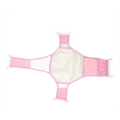 non-slip pink Для ухода за ребенком, регулируемый душ для младенцев, ванна для купания, Детская ванна, защитная сетка для сиденья - Цвет: non-slip pink