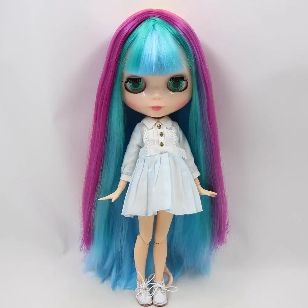 Ледяной DBS Blyth кукольные серии нет. Плоть шарнирное тело цветные волосы 1/6 BJD ob24