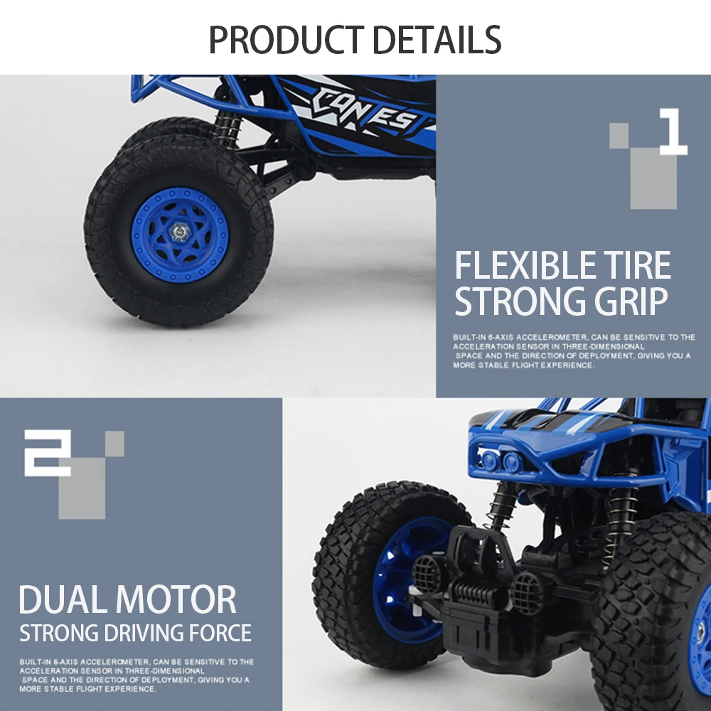 Радиоуправляемый автомобиль 1:20 4WD RC Гусеничный грузовик Bigfoot все-легированный корпус радиоуправляемые машинки игрушечный автомобиль монстр грузовик Радиоуправляемый автомобиль