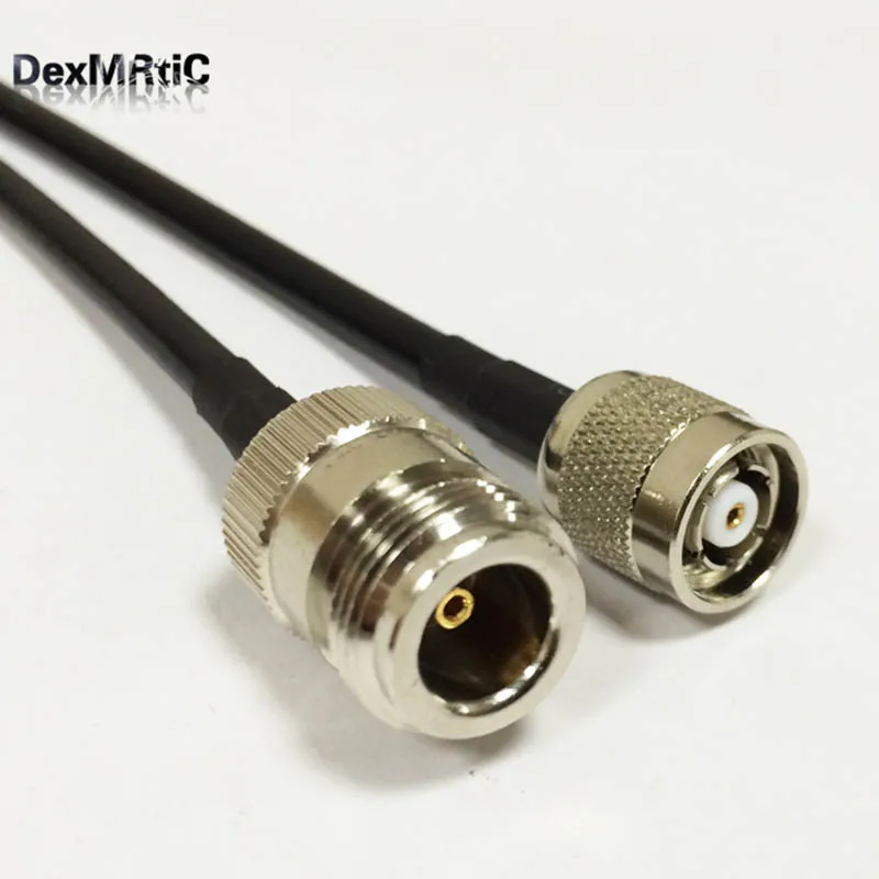 N женский переключатель RP TNC male с гнездом RF ОТРЕЗОК кабеля RG58 20 дюймов 50 см для