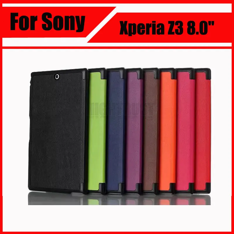 Чехол из искусственной кожи с магнитной подставкой для Sony Xperia Z3 Compact чехол