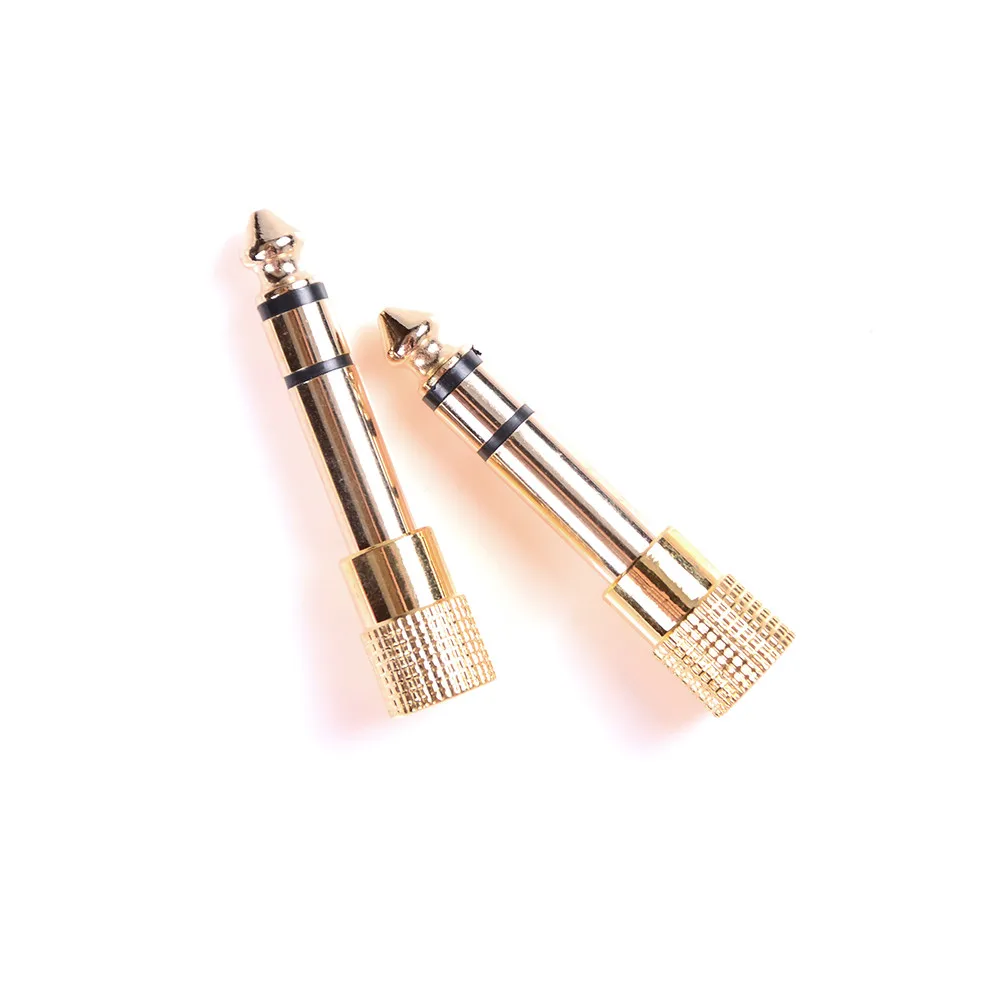 2 шт. аудио адаптер для наушников 6 5 3 мм|jack 3.5mm|jack jackjack to jack |