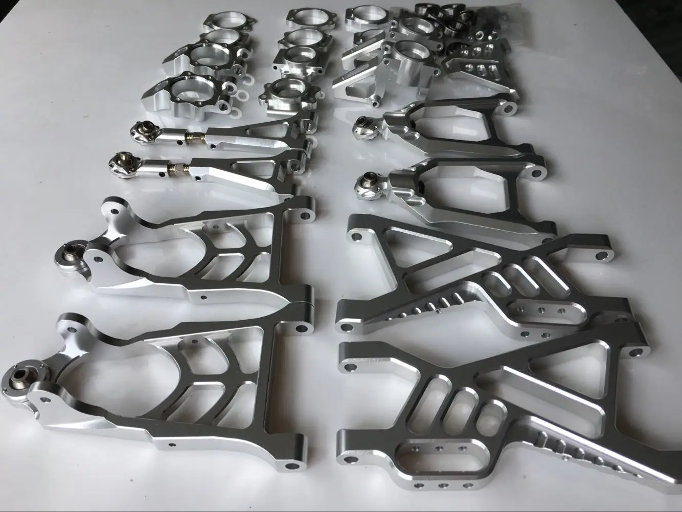 Baja cnc сплав рычаг комплект ступицы Перевозчик спереди и сзади для HPI ROVAN км 5B 5 т 5SC