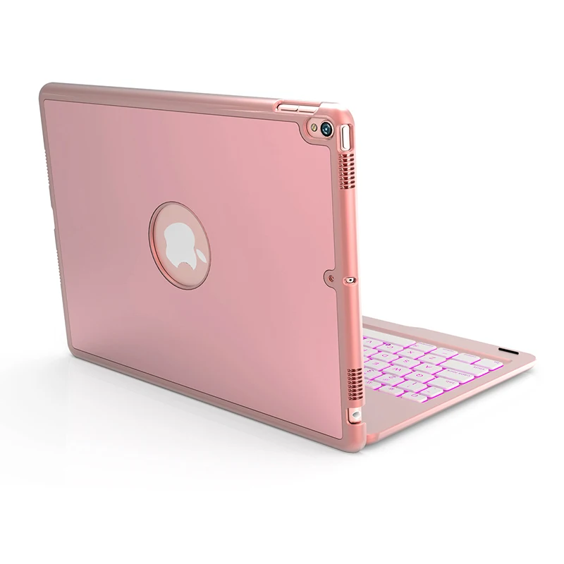 For iPad Pro 10.5 New 2017 7 Colors Backlit Light Wireless Bluetooth Keyboard Case Cover + Stylus Film | Компьютеры и офис