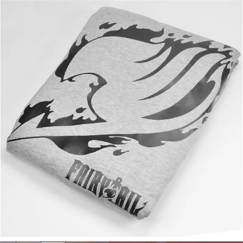 

New Anime Fairy Tail Natsu Print Warm Hoody Cartoon Unisex Hoodies Cosplay Costumes Sweatershirts Zipper Hooded Coat Jacket