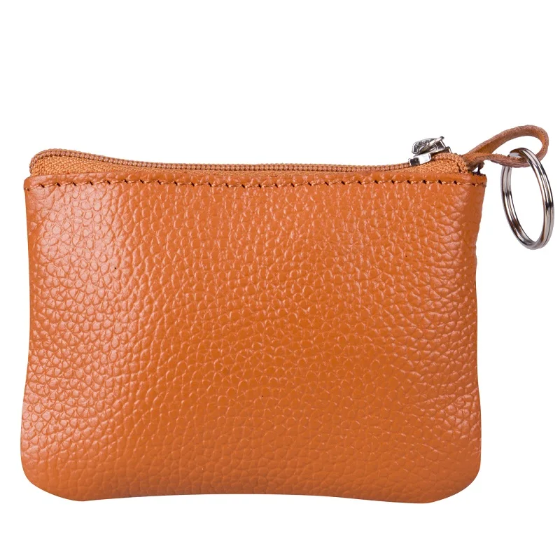 Кошелек на молнии из мягкой натуральной кожи для мужчин и женщин | Багаж сумки