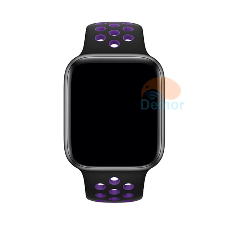 Black Grape KT01 Смарт-часы 44 мм серия ЭКГ монитор сердечного ритма умные часы для мужчин и женщин iOS iPhone Android телефон Apple Watch 4 - Цвет: Black Grape