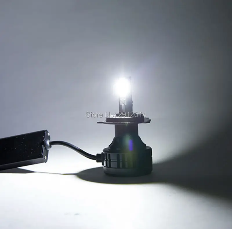 Все в одном автомобильный комплект Led COB 3 стороннее освещение Светодиодные