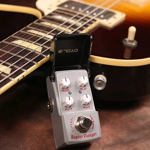 JOYO JF 327 педаль для гитарных эффектов/Raptor Flanger Ironman Мини ведро дизайн
