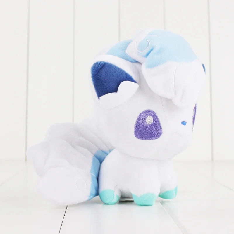 15-30 см аниме Vulpix белая лиса Плюшевая Игрушка Животные sixtail Foxy мягкая кукла для детей