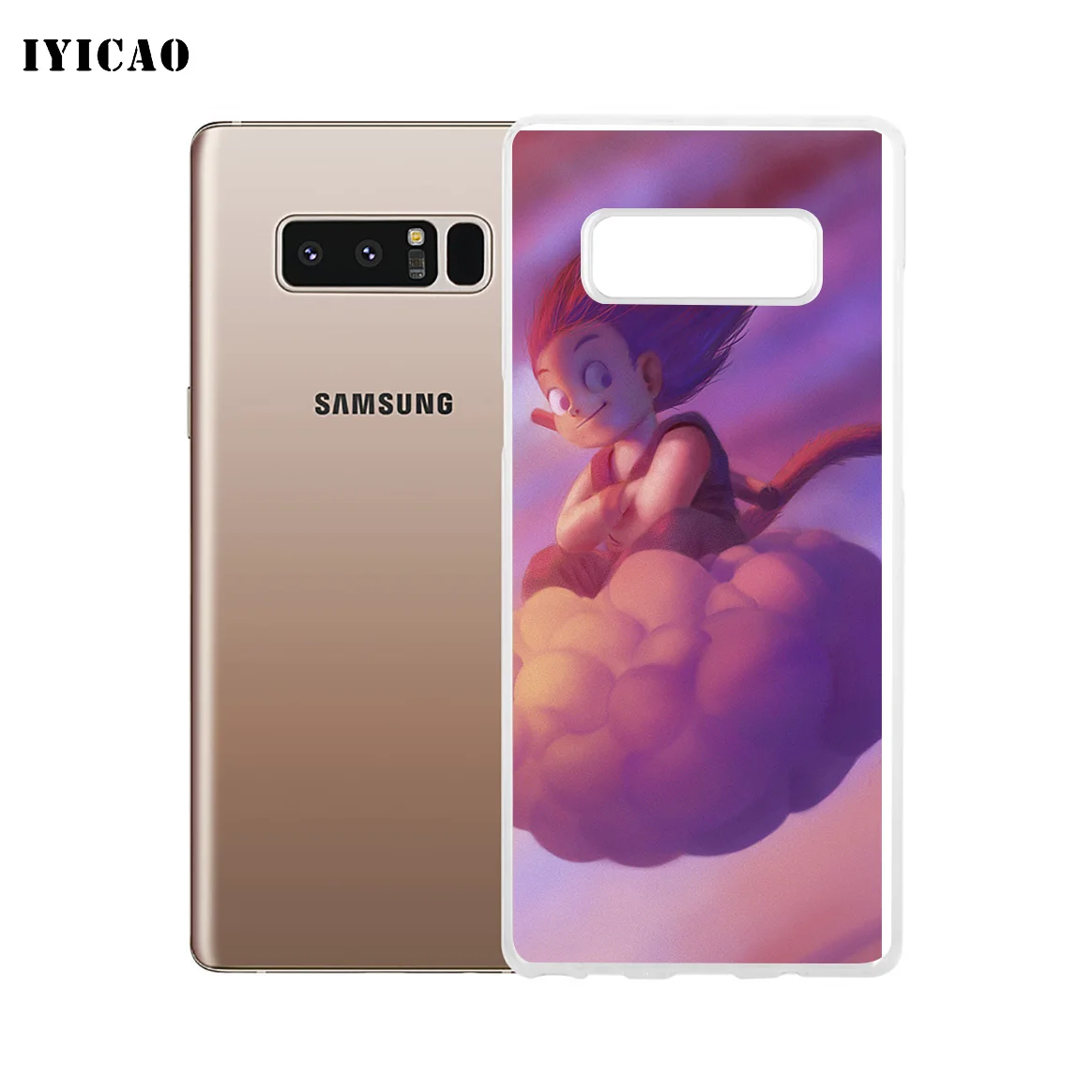 IYICAO kid Goku Dragon ball Мягкий силиконовый чехол для телефона Samsung A5 A6 Plus A7 A8 A9 J3 J5 J7 Note 8 9 TPU
