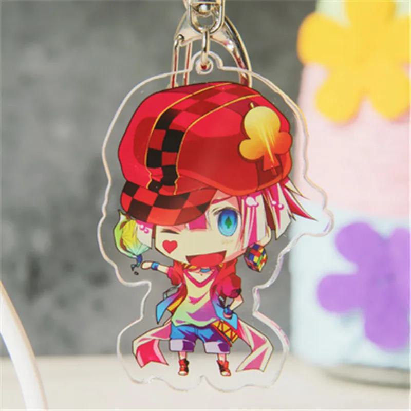 Аниме Косплей без игры жизни Shiro Sora Jibril акриловый брелок для Хэллоуина с