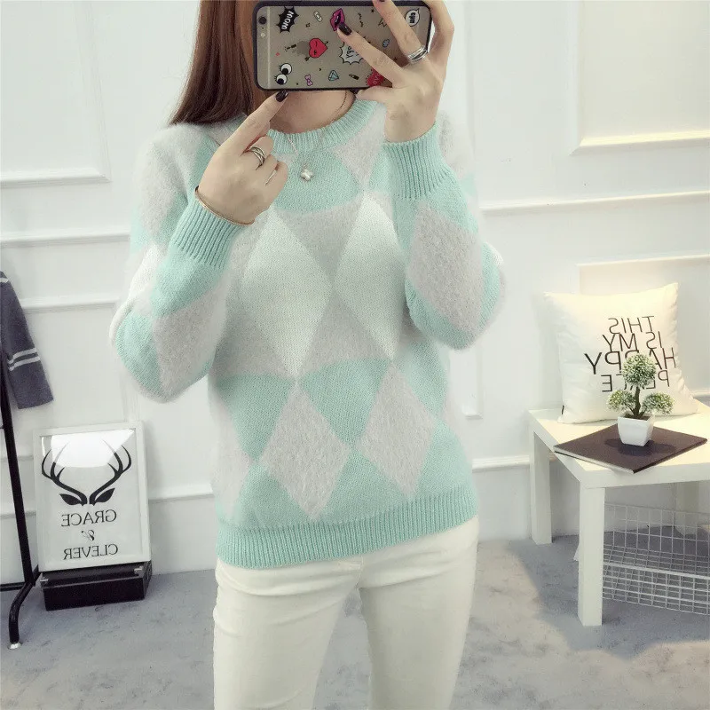 Новинка хит продаж свитер с рисунком торта женские пуловеры Осень-зима 2017 модный