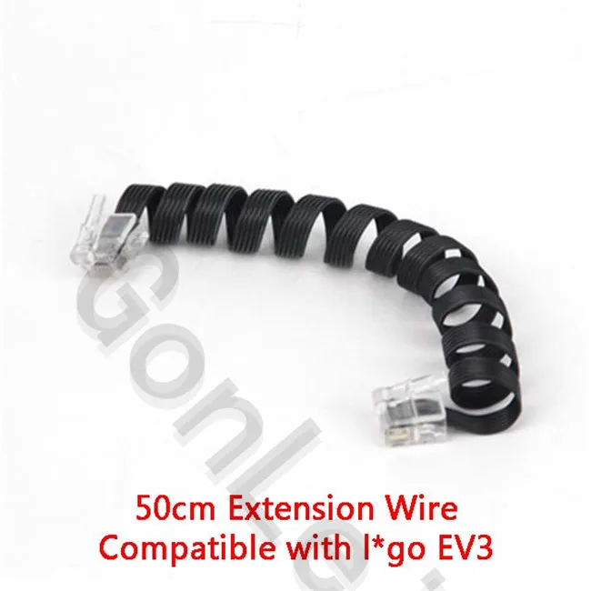 50cm EV3 Wire Технический компонент, датчик наклона, датчик движения для микрообразования и DACTA WEDO 2,0, робот для программирования, ROSBOT, блок, DIY игрушки - Цвет: 50cm EV3 Wire