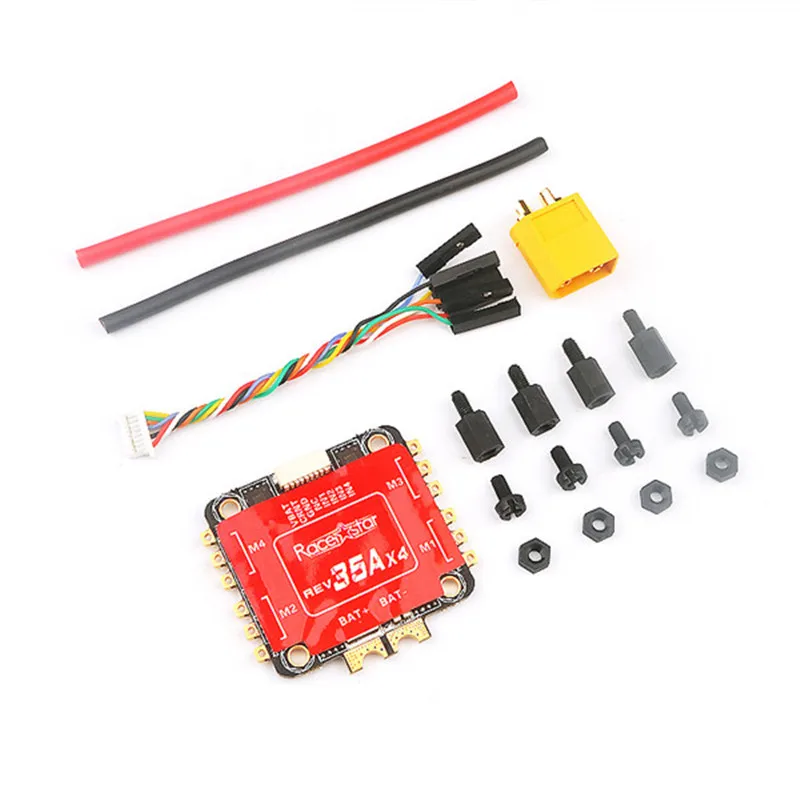Высококачественная специальная серия Racerstar REV35 35A BLheli_S 3 6S 4 в 1 ESC встроенный датчик