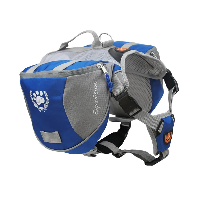 

New Large Dog Backpack Big Pet Carrier Training Bag Outdoor Breathable Mesh Reflective Adjustable Sports Products For Giant Dog