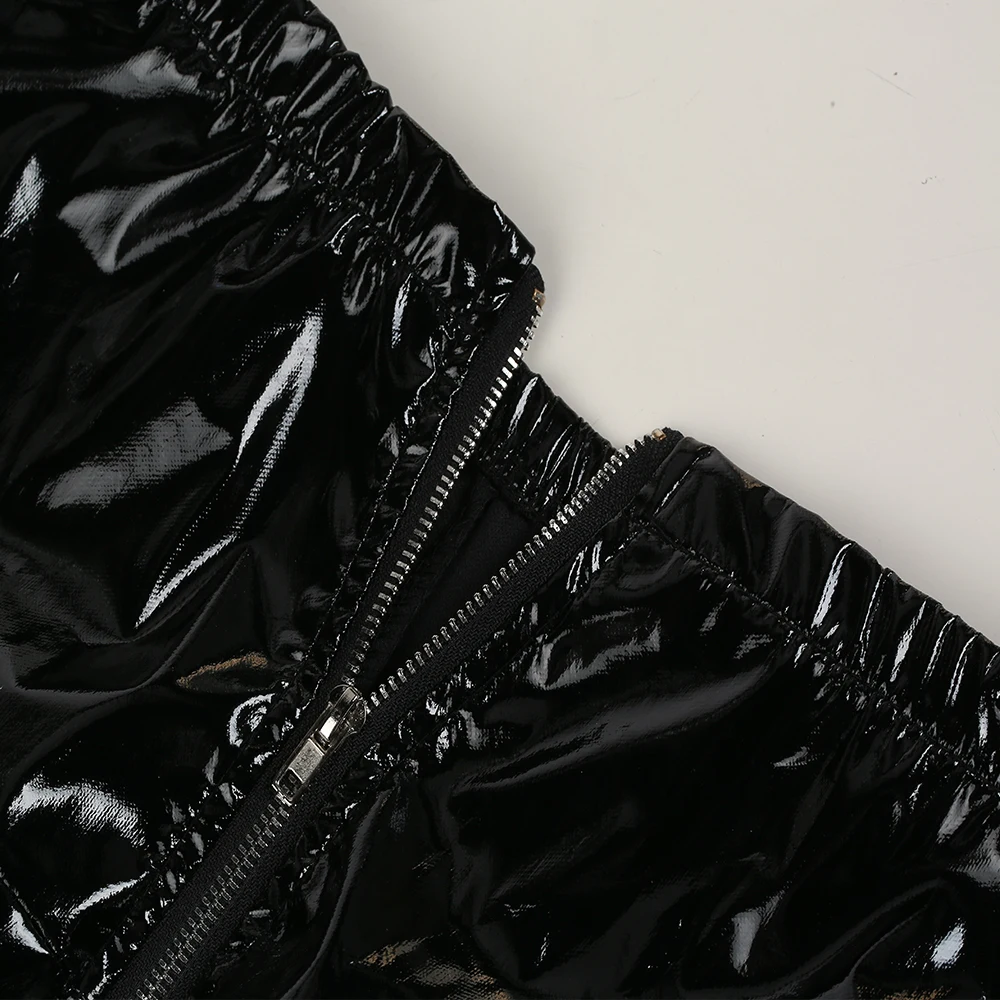 Хаучжоу брюки женские Дамские Pantalon Taille Haute Femme кожаные брюки сексуальные тонкие обтягивающие ПУ хип пуш-ап одноцветные узкие брюки высокие