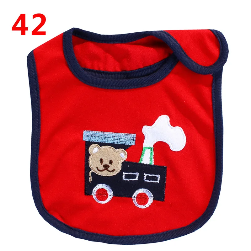 0-3 Years Old 40 modes Infant Burp Cloths Feeding Baby Bibs Cute Cartoon Pattern Toddler Waterproof Saliva Towel Cotton Fit | Детская