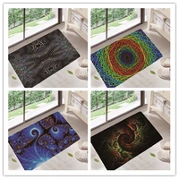 color aesthetical geometry printed floor mat digital door rugs kitchen toilet anti slip carpet animal dog bathroom doormats