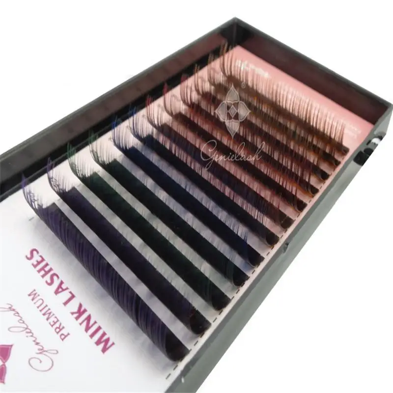 ресниц 0 20 c два тона наращивание ресницы красочные|eyelash package|eyelash dealseyelashes for car
