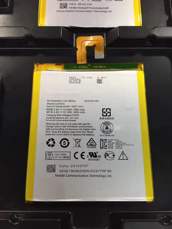 Аккумулятор MLLSE L13D1P31 для Lenovo Pad S5000 батарея 3450 3550 мАч высокое качество|battery for|battery for