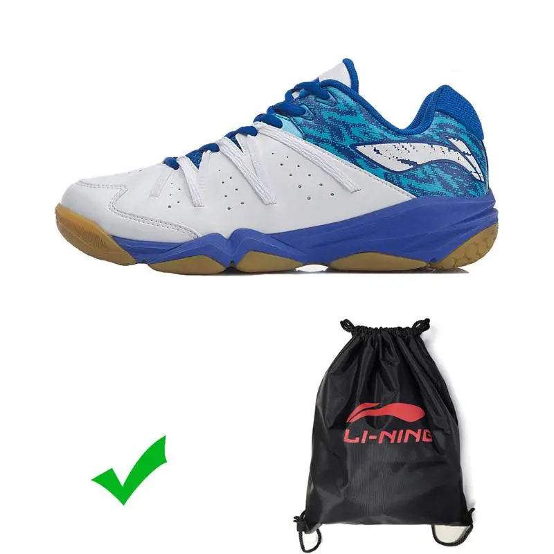 AYTP017-1H Li-Ning/Мужская обувь ACC 19V2 для бадминтона, износостойкая, нескользящая подкладка, спортивная обувь для фитнеса, кроссовки AYTP017 SAMJ19 - Цвет: AYTP017-1H