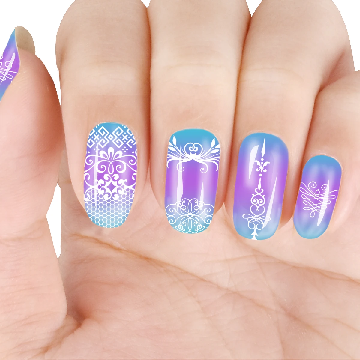1 шт. BeautyBigBang 6*12 см нержавеющая сталь для ногтей штамповочная пластина прямоугольная летняя Цветочная геометрическая форма для дизайна ногтей штамп пластина XL-071