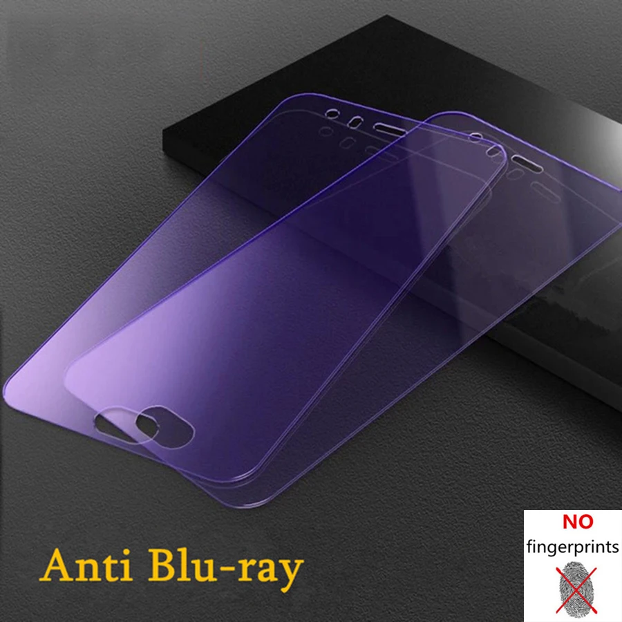 Матовый Anti UV Фиолетовый Синий свет HD пленка закаленное Стекло Экран протектор