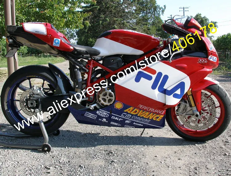 

For Ducati 749 999 05 06 749S 999S 749R 999R 2005 2006 Bodywork ABS Motorcycle Fairing Kit (Injection Molding)