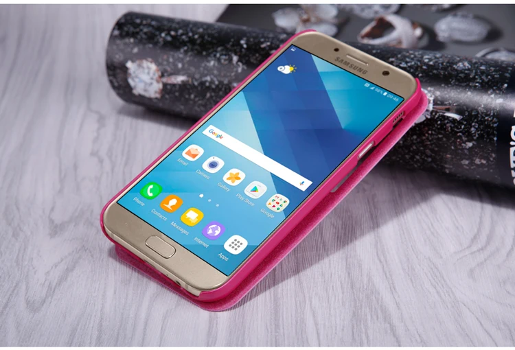 Case для Samsung galaxy a7 2017 a720f cover case NILLKIN Искра кожа телефон откидная крышка с Смарт окно |