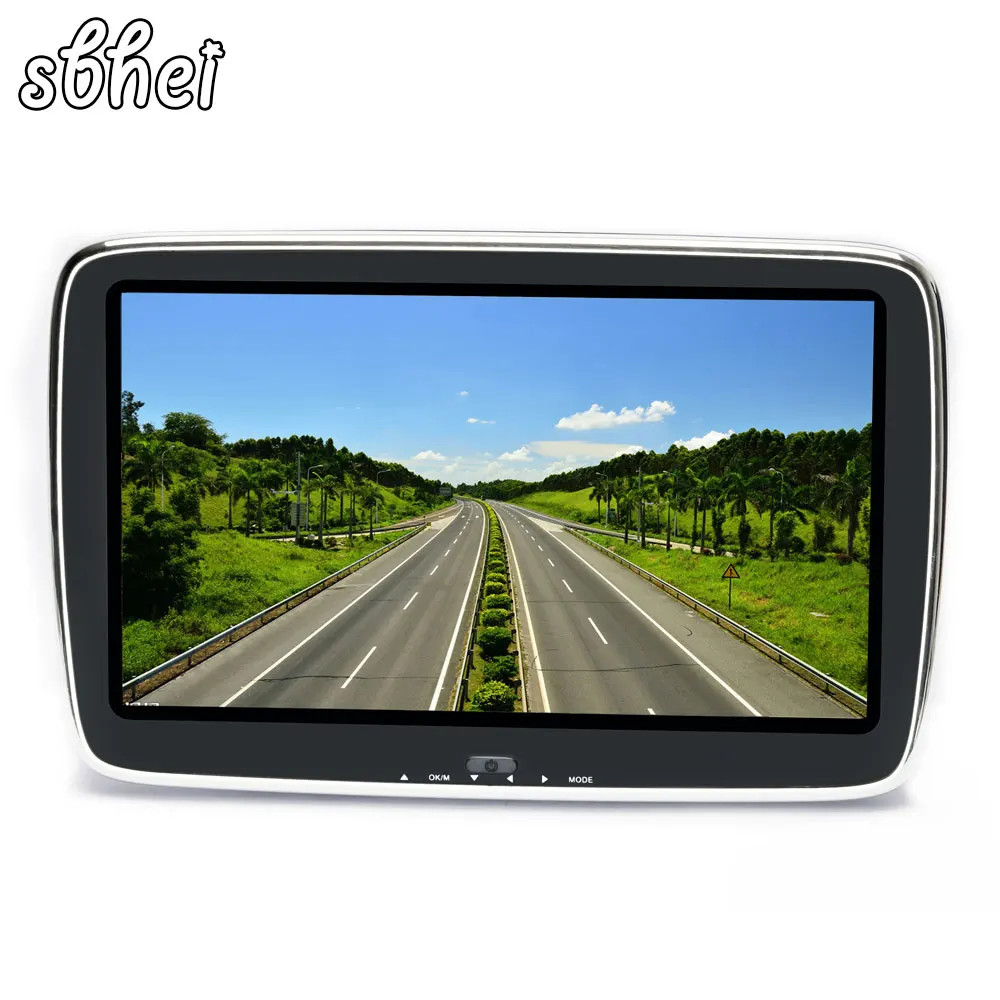 Sbhei 9 "Full HD Экран автомобиля внешний монитор MP5 плеер Поддержка 1080 P AV в hi Fi музыке