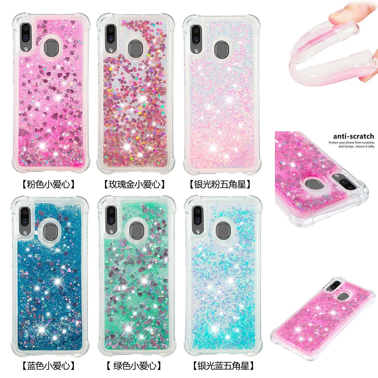 Мягкий прозрачный ТПУ чехол для Samsung Galaxy A20 A30 A40S A50 A7 2019 A70 M30|Бамперы| |