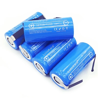 LiitoKala lii-70A LiFePo4 7000 mAh 3,2 V литий-железо-фосфат 32700 аккумуляторная батарея никелевая пластина DIY - Цвет: 5 battery