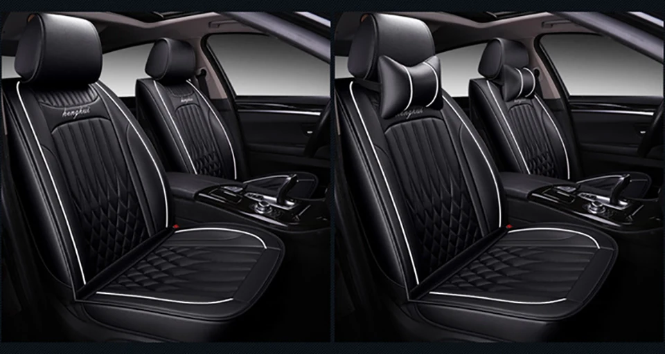 HeXinYan универсальный кожаный чехол автокресла для Kia ceed Rio Sportage cerato soul carens venga K5 picanto spectra Sorento Optima