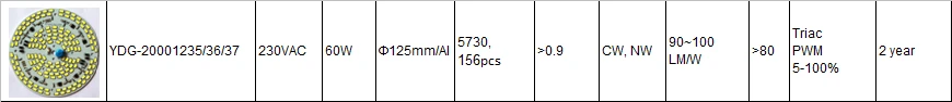 10 шт., 3 Вт, 5 Вт, 7 Вт, 9 Вт, 12 Вт, 15 Вт, 30 Вт, 60 Вт, без драйвером PCB чипы IC интегрированный 220 В переменного тока светодиодный PCB SMD2835 для светодиодный лампы