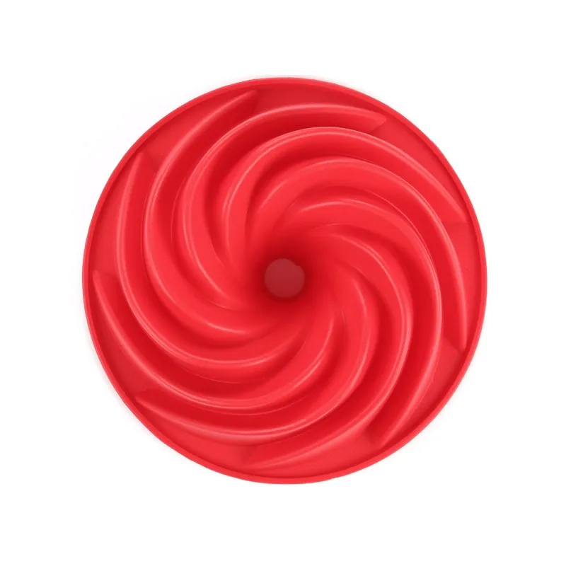 SEREQI 1 шт. силиконовые спиральные узоры в комплекте сковорода шифон Savarin форма для