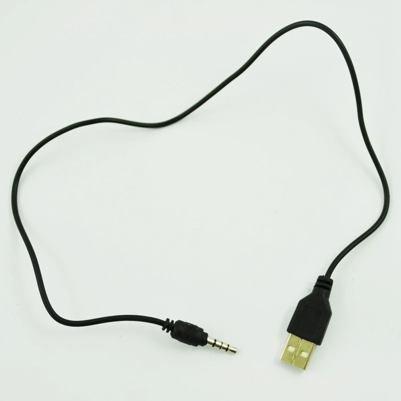 Черный USB тип до 3 5 мм разъем кабель для передачи данных и аудио MP3 Mp4 видео