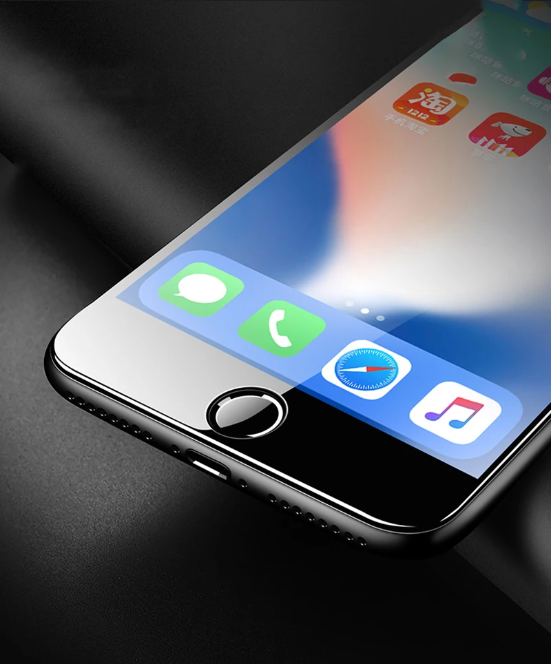 Премиум 6D закаленное стекло для iphone XS MAX защита экрана Suntaiho для iphone XR XS 7 8 6 стеклянная пленка 9H полное покрытие стеклянная пленка