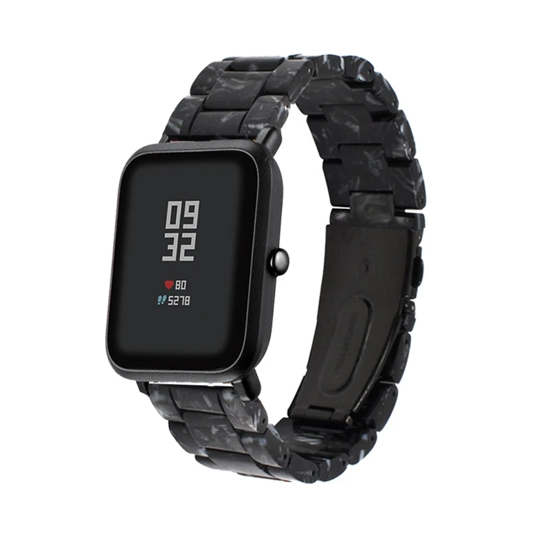 20 мм полимерный ремешок для часов Huami Amazfit ремешок Bip браслет для samsung Galaxy Active Garmin Forerunner 645 Vivoactive 3 HR Band